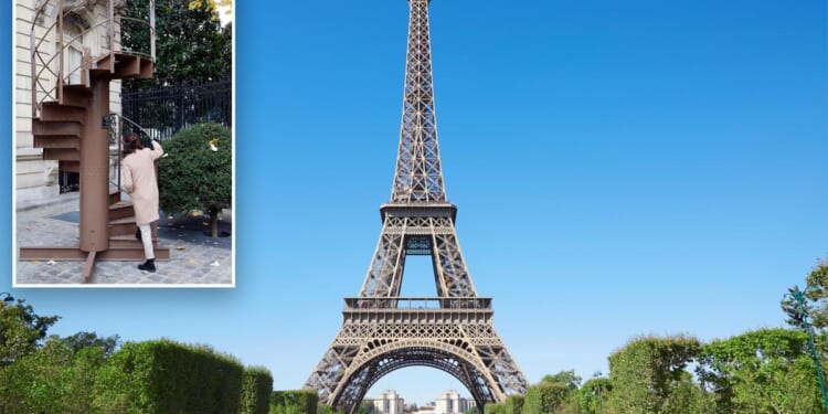 Part of the Eiffel Tower to be auctioned to highest bidder