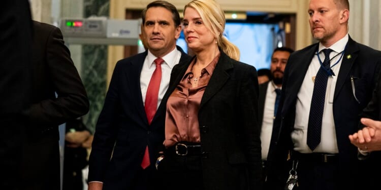 Blanche, Bondi hold closed-door meeting with lawmakers on Epstein files