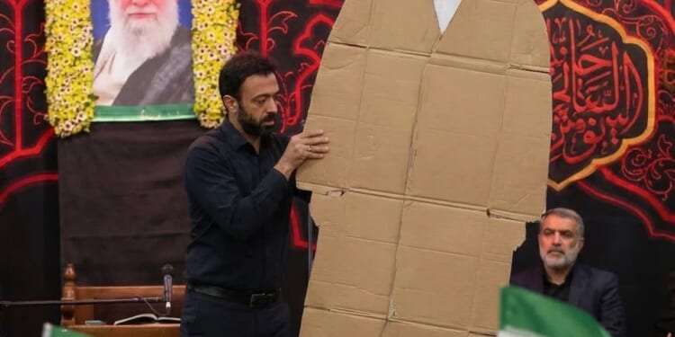 Iran Displays Taped-Together Cardboard Cutout of Mojtaba Khamenei as New Supreme Leader Remains Out of Sight: Report