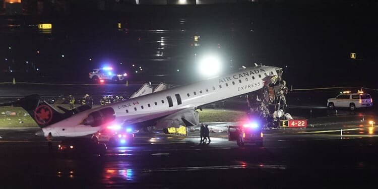 New Video Shows Air Canada Jet Erupting On Impact With Fire Truck At LaGuardia