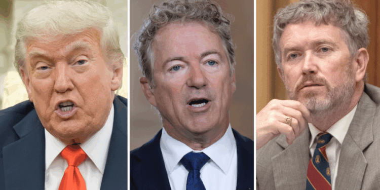 Paul defends Massie after latest Trump attacks