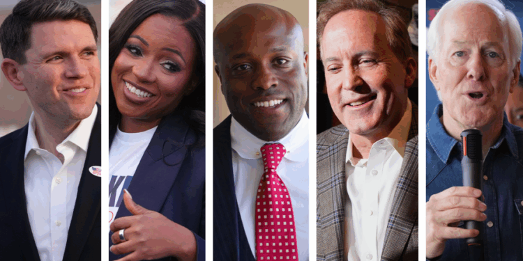 Poll: Talarico, Paxton hold slim edge heading into Tuesday primary