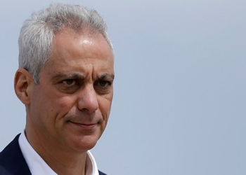 Rahm Emanuel's Ferocious Salad Tossing Technique Signals His POTUS Ambition – Twitchy