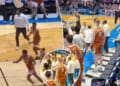 Sean Miller loses it on Texas assistant who runs on court early in last-second win