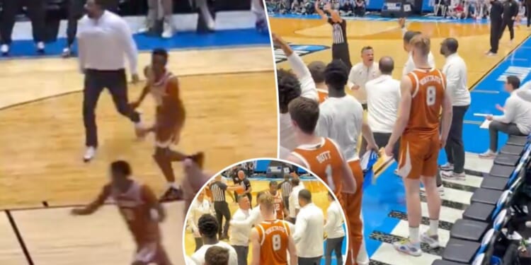 Sean Miller loses it on Texas assistant who runs on court early in last-second win