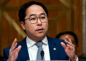 Senate Democrat links budget cuts to Iran school bombing