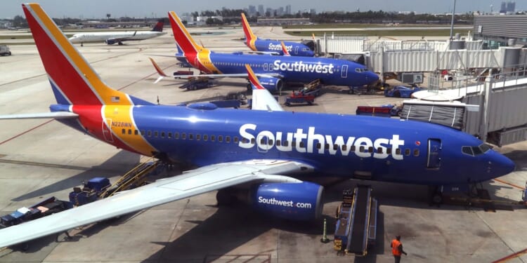 Stunning Video Shows Police Raiding Southwest Flight After Security Threat
