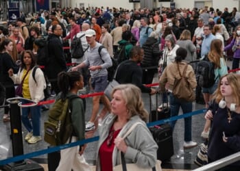 Travelers Spent Nine Hours In TSA Line As Major Hub Becomes DHS Shutdown Flashpoint