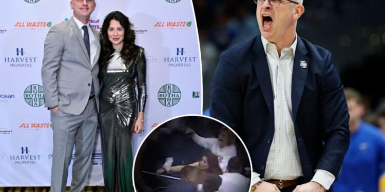 Dan Hurley reveals how wife prevented UConn disaster in March Madness upset