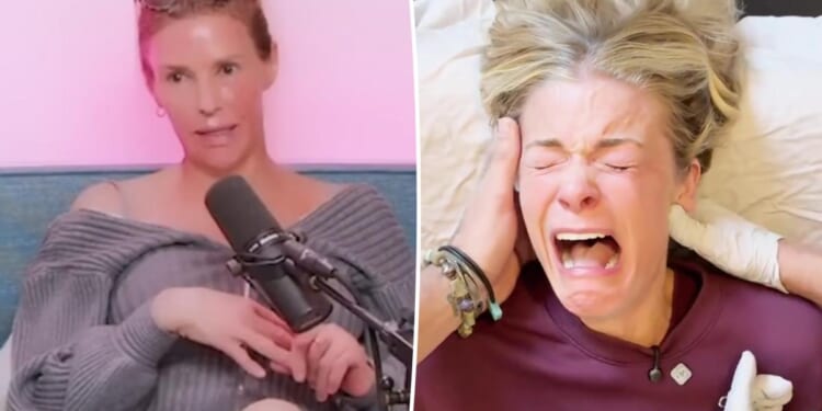 Brandi Glanville questions why LeAnn Rimes shared video of 'painful' deep jaw release therapy