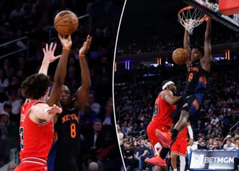 An agressive OG Anunoby increasingly elevates Knicks' ceiling