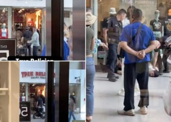 Video shows suspected arsonist set fire at Ontario Mills Mall