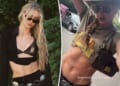 Cameron Brink flaunts abs during eventful Coachella trip
