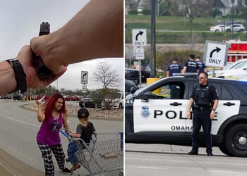 Nebraska police fatally shoot woman seen slashing toddler she kidnapped from Walmart