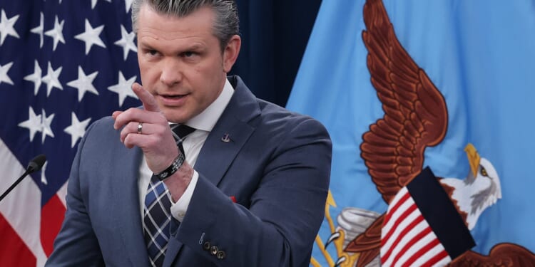 Hegseth Takes Aim at Iranian Regime ‘Pirates and Terrorists’ and ‘Legacy Trump-Hating Press’ in News Conference