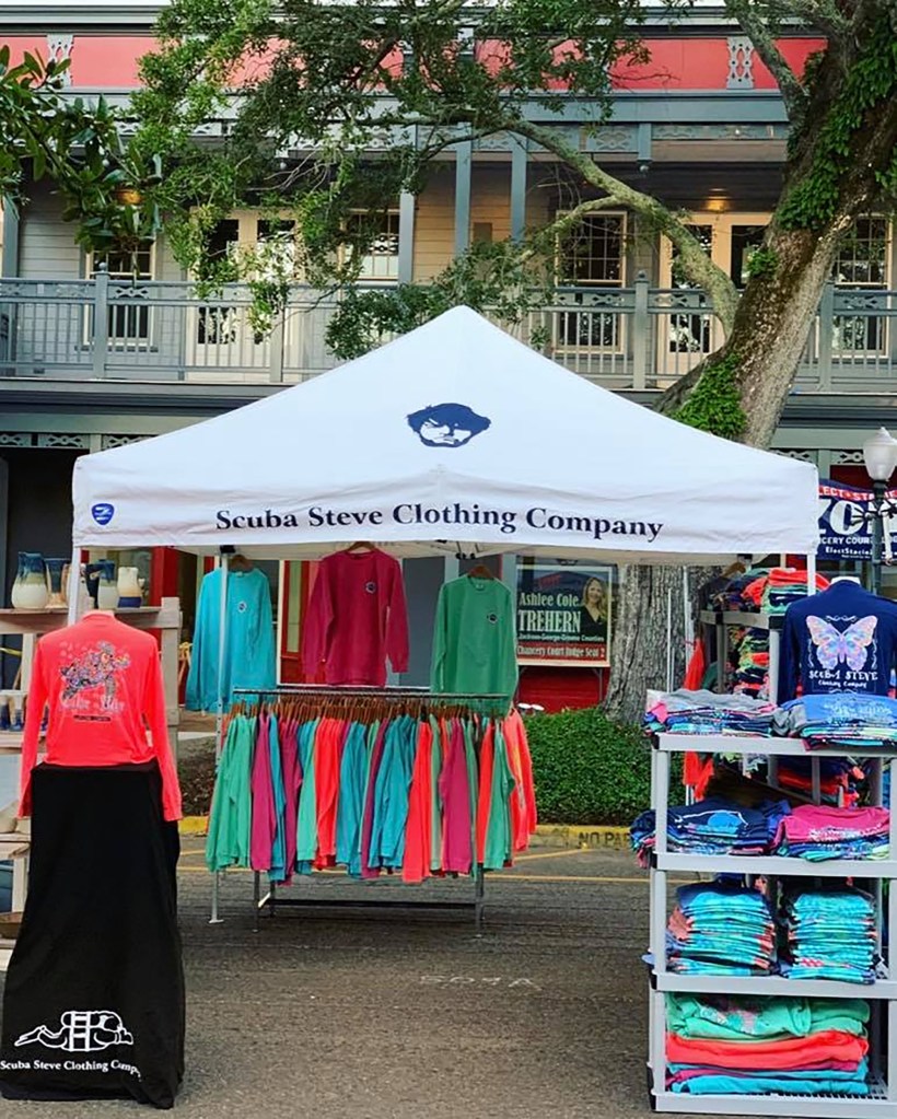 Johnson has been printing and selling T-shirts since 2009.