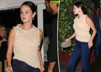 Selena Gomez steps out in $78 Free People top