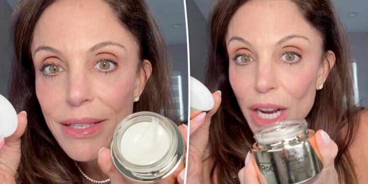 Bethenny Frankel uses a $29 RoC anti-aging retinol night cream