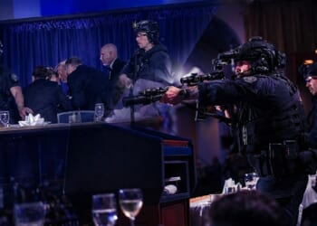 Trump Rushed Out Of White House Correspondents’ Dinner After Reports Of Gunfire