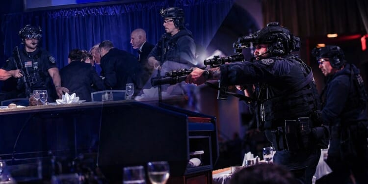 Trump Rushed Out Of White House Correspondents’ Dinner After Reports Of Gunfire