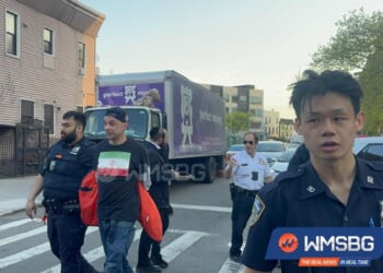 Maniac in Iranian flag T-shirt pummels three Jewish men in NYC: sources