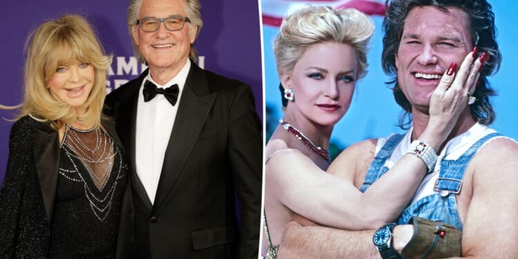 Goldie Hawn says relationship with Kurt Russell still feels free after 43 years together