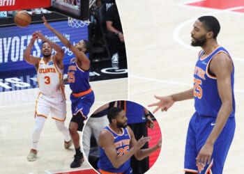 Knicks' Mikal Bridges silences the doubters for one night