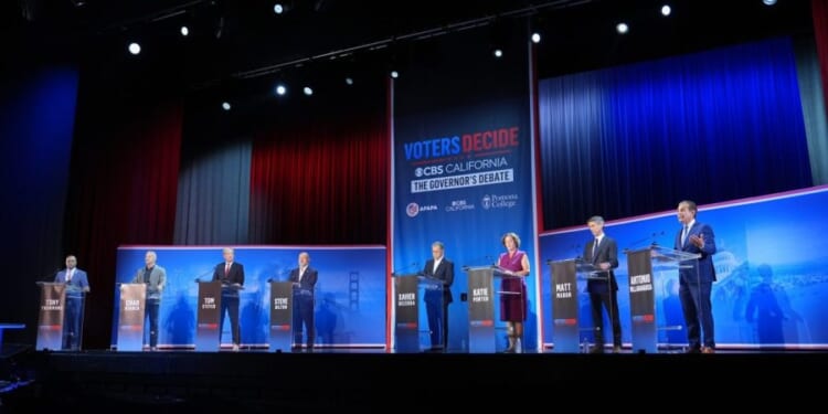 California governor candidates struggle for standout moments at feisty debate
