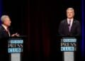Carter, Collins throw elbows in Georgia Senate GOP debate