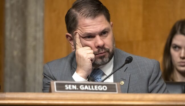 Dem Ruben Gallego Claims He’s SHOCKED to Discover ‘Best Friend’ Eric Swalwell Led a 'Double Life' – Twitchy