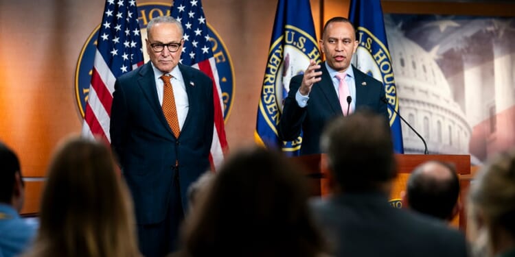 Democratic leaders navigate minefield amid liberal clamor to remove Trump