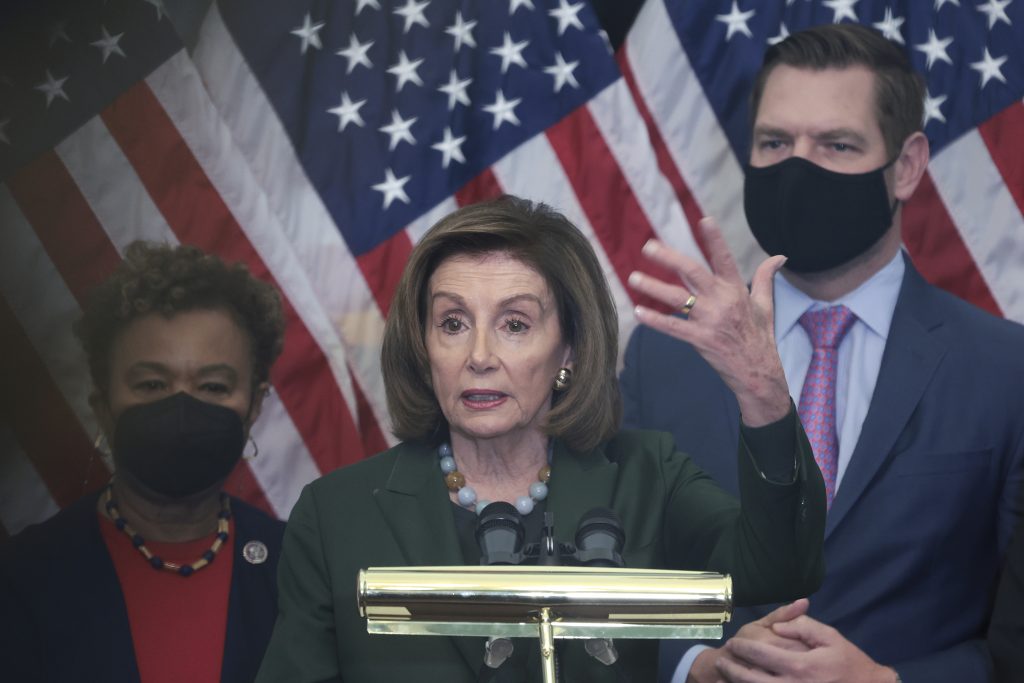 Eric Swalwell Nancy Pelosi 