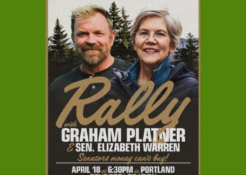 Elizabeth Warren Says Hamas-Praising Maine Democrat Graham Platner 'Has the Values' To Serve in the Senate