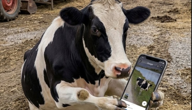 Google Street Values Your Privacy, if You're a Cow – Twitchy