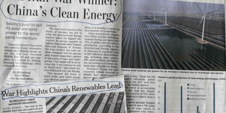 The Misleading Media Groupthink On China’s Renewable Energy