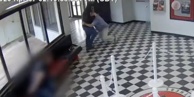 The Moment Hero Principal Charges Armed Former Student