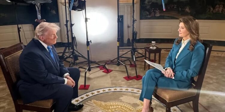 Trump Explains Delay Leaving Ballroom, Says He Wanted To Personally Assess Scene