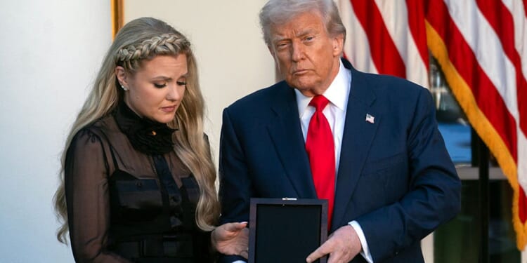 Trump Urges Erika Kirk To Fire Back At Critics Defaming Her