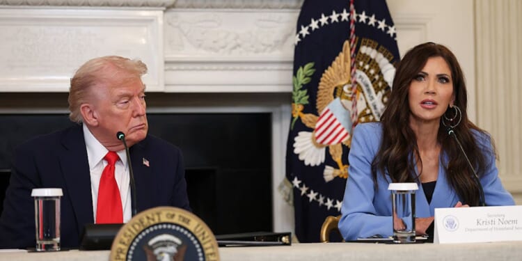 Trump Weighs In On Images Of Kristi Noem’s Husband Cross-Dressing: ‘That’s Too Bad’