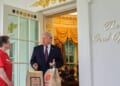 Trump gets McDonald's delivery to Oval Office to promote 'no tax on tips'