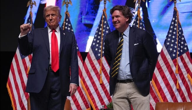 Tucker Carlson Will Be 'Tormented for a Long Time' for Playing a Part in Trump's Election – Twitchy