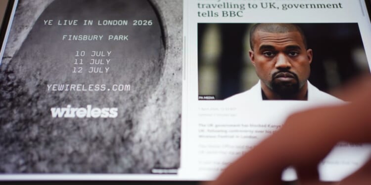 UK music festival canceled after headliner Ye denied entry into country