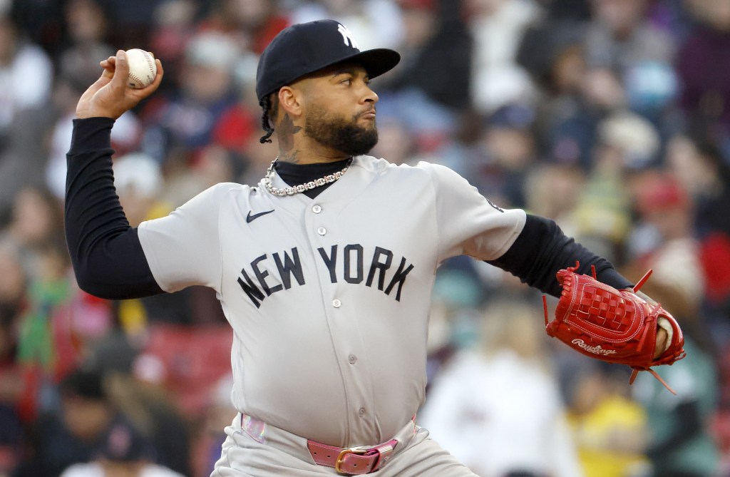 Luis Gil pitched 6 ¹/₃ scoreless innings in the Yankees' 4-0 win over the Red Sox on April 21, 2026 at Fenway Park.
