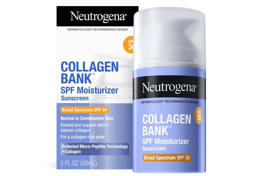 Neutrogena Collagen Bank SPF Moisturizer Sunscreen Broad Spectrum SPF 30