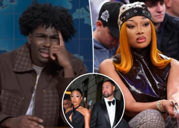 Comedian says Megan Thee Stallion needs a 'real man' after Klay Thompson breakup in 'SNL' sketch