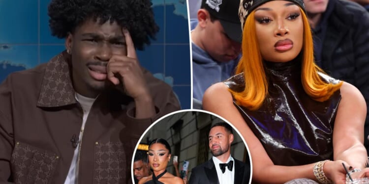 Comedian says Megan Thee Stallion needs a 'real man' after Klay Thompson breakup in 'SNL' sketch