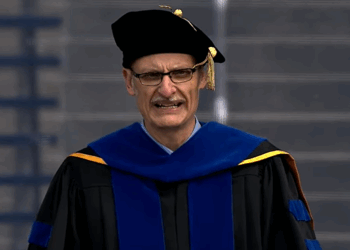 Hundreds of Michigan Professors Rally To Defend Faculty Chair Who Praised 'Pro-Palestinian Student Activists' During Commencement Speech