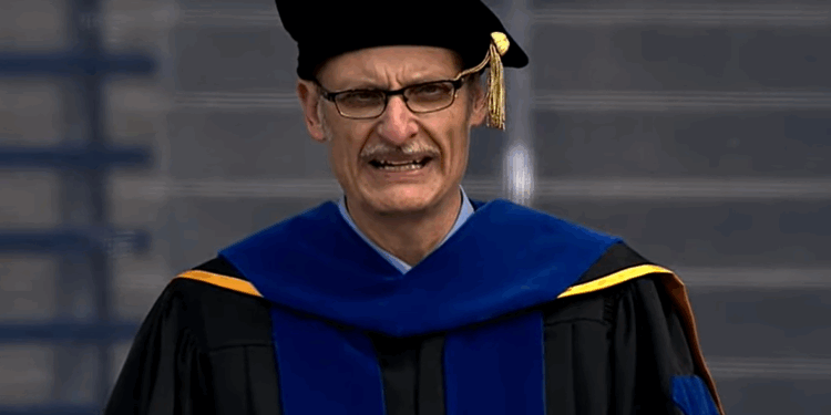 Hundreds of Michigan Professors Rally To Defend Faculty Chair Who Praised 'Pro-Palestinian Student Activists' During Commencement Speech