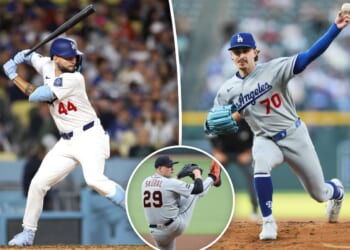 Dodgers riding Justin Wrobleski’s arm, Andy Pages’ bat