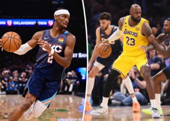 Lakers fall to Thunder 125-107 in Game 2 in Oklahoma City 